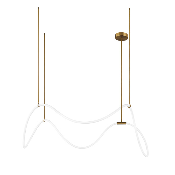 Подвесной светильник LOFT IT Thread 10388P/C Brass