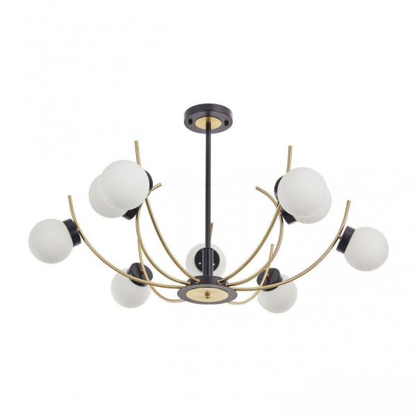 Подвесная люстра Arte Milano Neapolis76169 276169/9 BK/GD