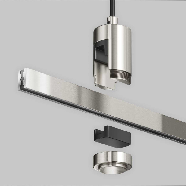 Комплектующие для трековой системы Maytoni Technical TRA157SW-B1-PT