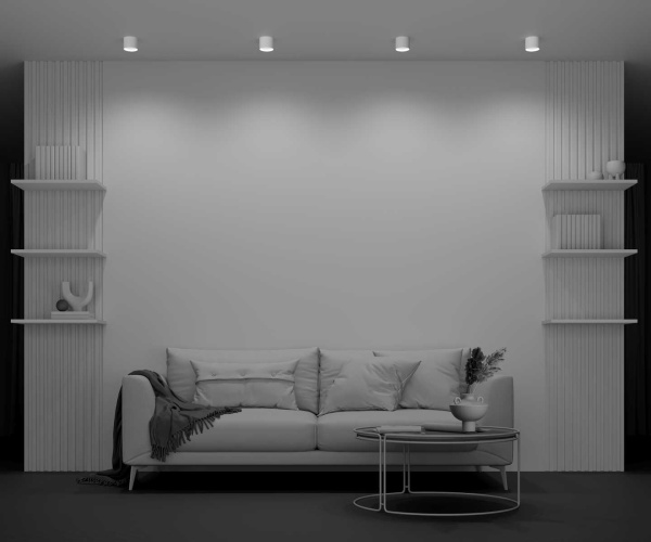 Потолочный светильник Maytoni Technical Glam C096L-GX53-WBS