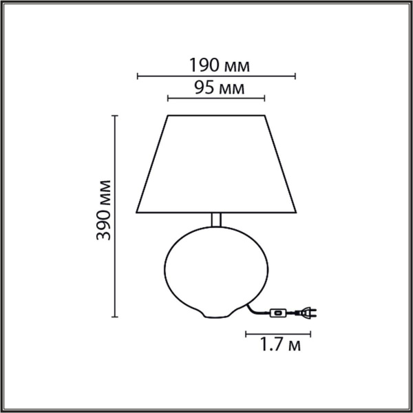 Настольная лампа Lumion Moderni Tapala 8139/1T
