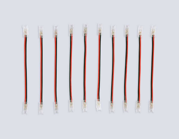 Соединитель гибкий двухсторонний AMBRELLA LIGHT ILLUMINATION COB 12/24V для лент 5mm (2 конт.) (10шт. в комплекте) GS7885