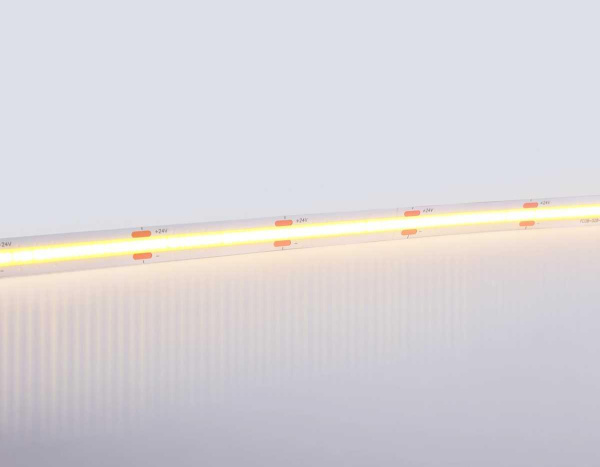 Светодиодная лента Ambrella Light GS4751 COB 528Led/14W m/ 24V IP20 3000K/ 5m*10mm*2mm (2 конт.) GS4751