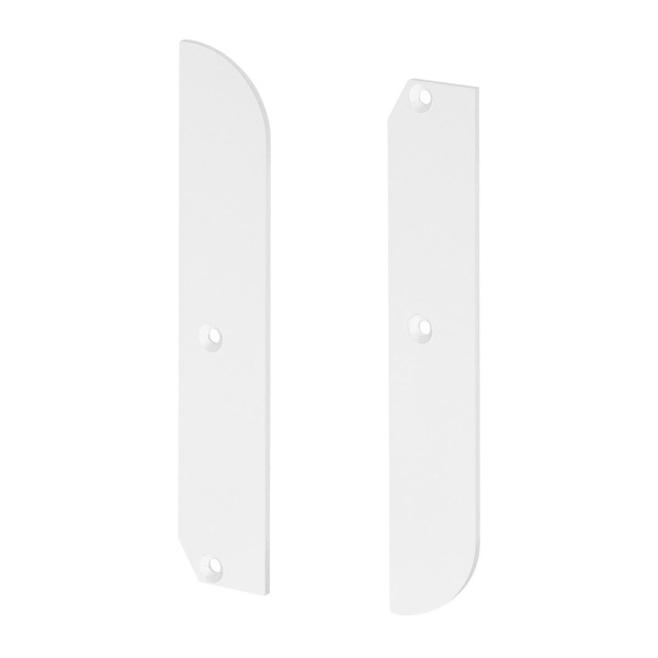 Заглушка Arlight Plintus-H80 White 046159