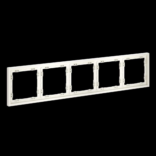 Рамка пластиковая S70 на 5 пост, (хлопок) Voltum VLS100513