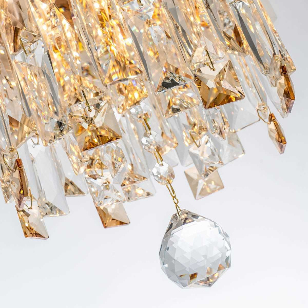 Подвесная светодиодная люстра Modelux Premium ML.6980.250P GD