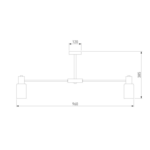 Потолочная люстра Eurosvet Vegga 70160/12 латунь Smart