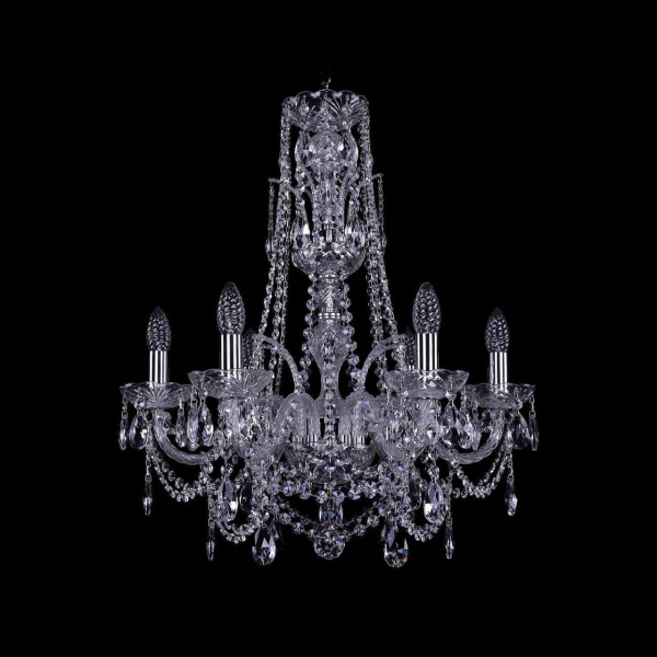 Подвесная люстра Bohemia Ivele 1411/6/195/XL-63 Ni