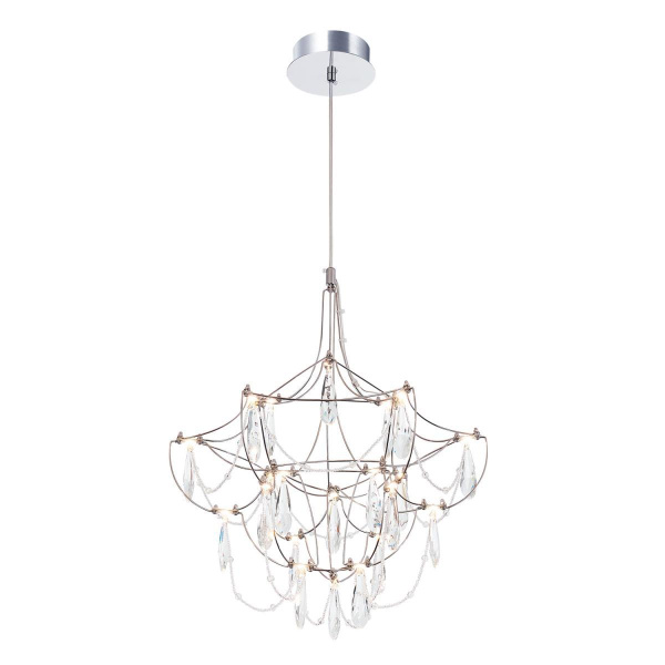 Подвесная светодиодная люстра Modelux Premium ML.5601.400P СН