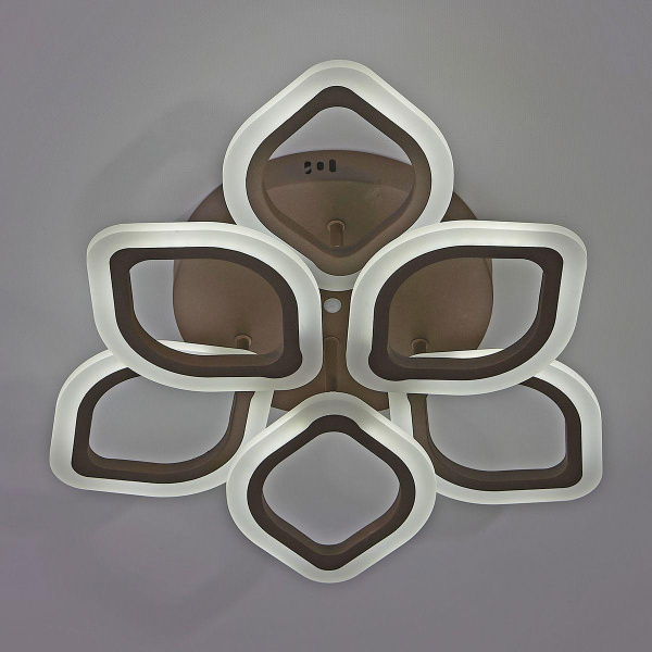 Потолочная светодиодная люстра Escada Ella 10212/6Led Coffee 56W