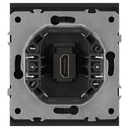 Розетка ЭРА Arktik 16-3114-05 HDMI антрацит Б0070508