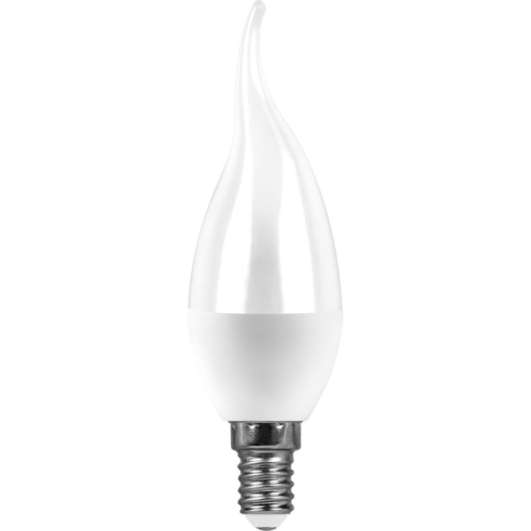 Лампа светодиодная Feron E14 7W 6400K матовая LB-97 38135