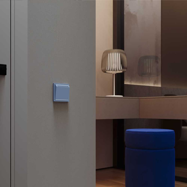 Накладка для выключателя карточного, S70 (деним) Voltum VLS002615