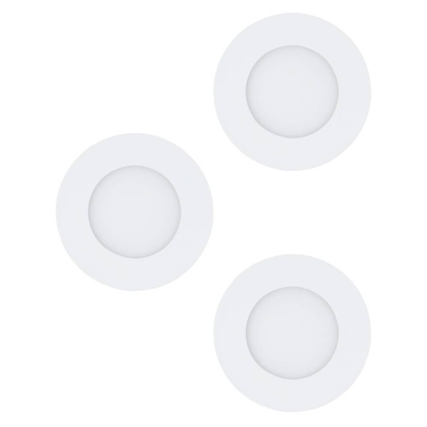 Встраиваемый светодиодный светильник Eglo Fueva 1 (3 шт) 98633