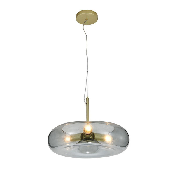 Подвесной светильник Indigo Leggero 11062/3P Smoke V000541