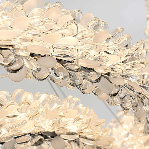 Подвесная светодиодная люстра Modelux Modestyle MS.5002.800.600.400 CR