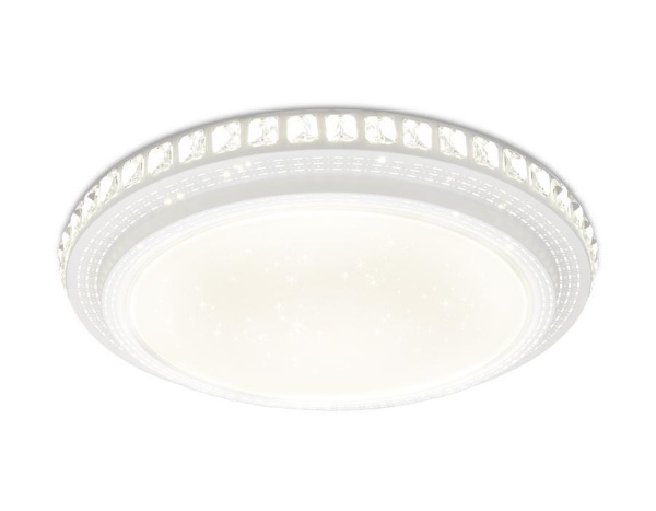 Потолочный светодиодный светильник Ambrella light Orbital Crystal FF91