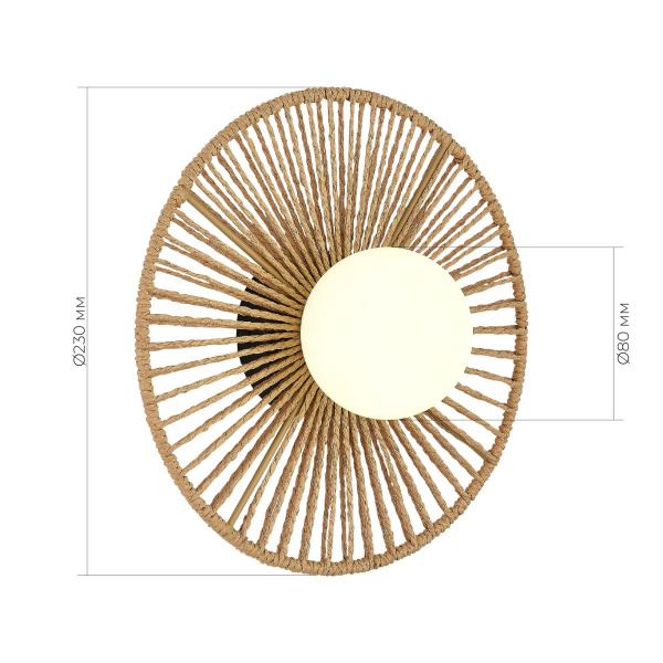 Настенный светильник Evoluce LOOM SLE6022-601-01