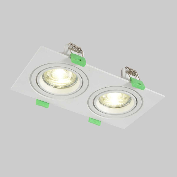 Встраиваемый светильник Crystal Lux CLT 002C2 WH V2