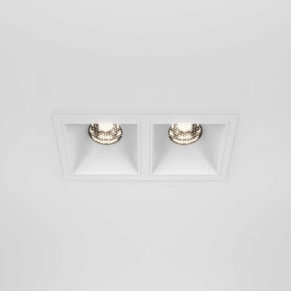 Встраиваемый светильник Maytoni Technical DL043-02-10W4K-D-SQ-W