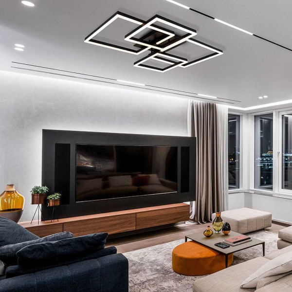 Потолочный cветильник LED4U L11060-4 BK