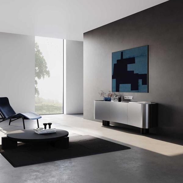 Рамка стеклянная Voltum S70 на 5 постов, (кашемир, стекло) VLS110503