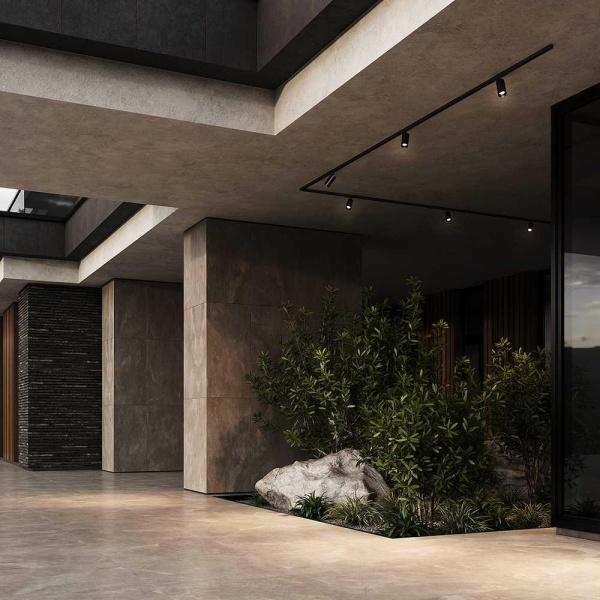 Уличный трековый светильник Maytoni Outdoor O-TR02-1-S-20WB3K