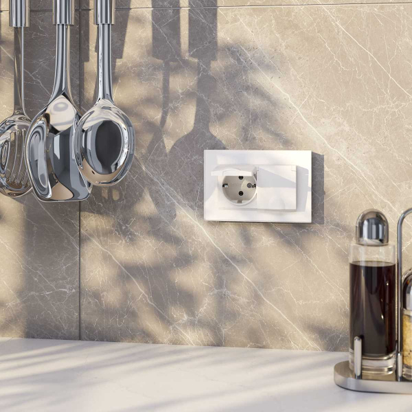 Рамка для двойной розетки Werkel Favorit белый W0081101 4690389160219