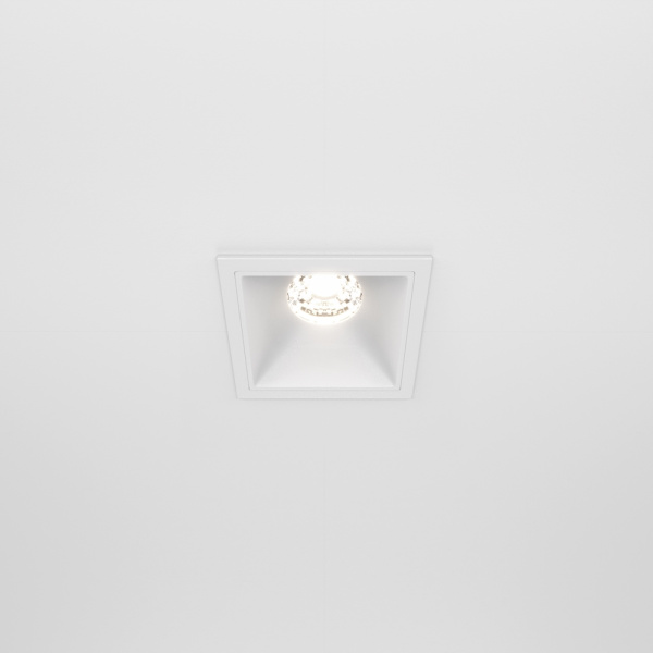DL043-01-10W4K-D-SQ-W Встраиваемый светильник