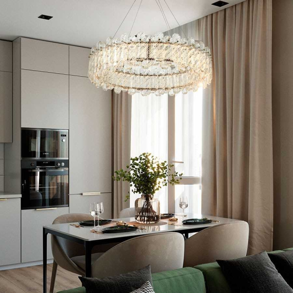 Подвесная светодиодная люстра Modelux ML.350.800 GD