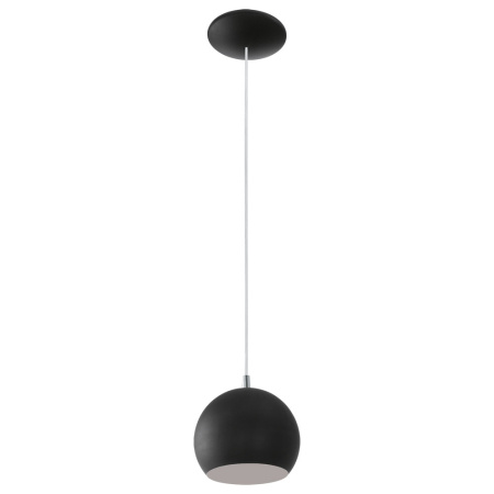 Светодиодный подвес PETTO LED, 1х3,3W (GU10), Ø150, сталь, черный