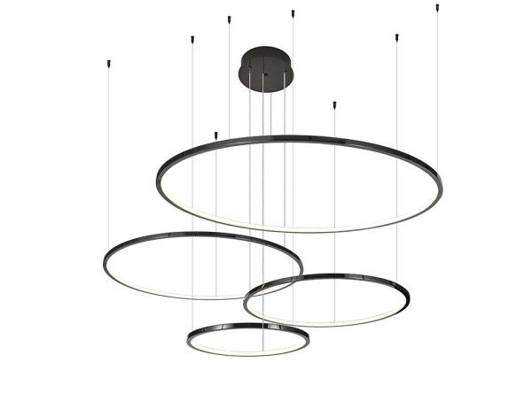Подвесная люстра Newport 15104/S black glossy М0069337