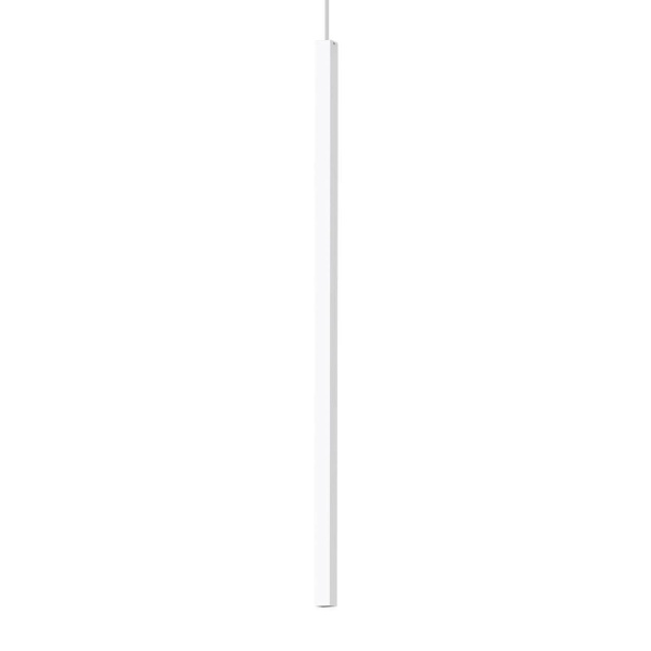 Подвесной светодиодный светильник Ideal Lux Ultrathin D100 Square Bianco 194172