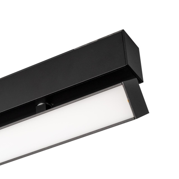 Трековый светодиодный светильник для магнитного шинопровода Arlight Mag-Flat-Fold-45-S1005-30W Warm3000 027003
