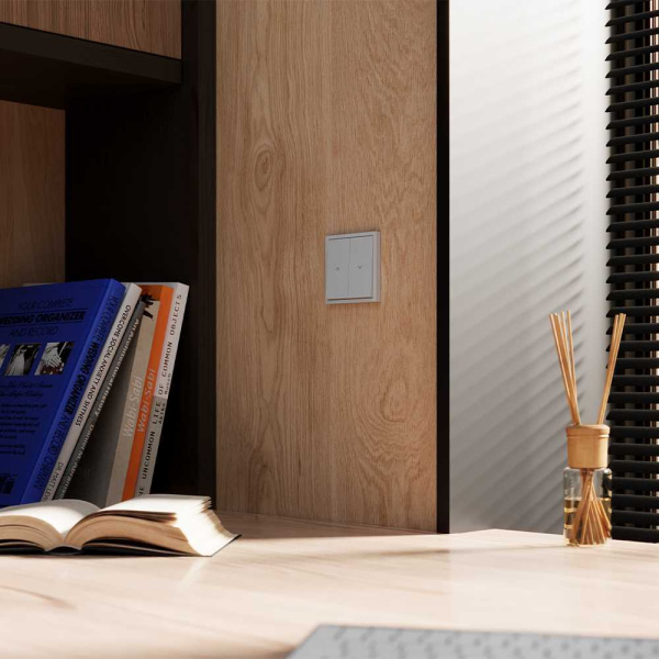 Клавиши для выключателя жалюзи, S70 (серый) Voltum VLS002516