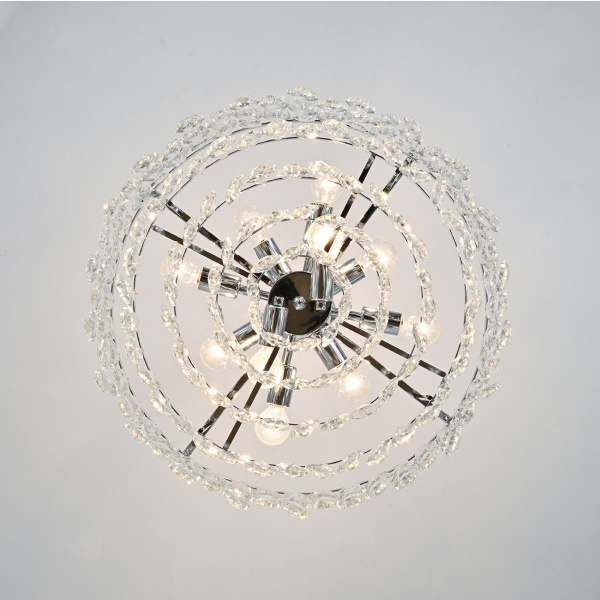 Подвесная люстра Escada Luxora 140018/10P Chrome ES0000085