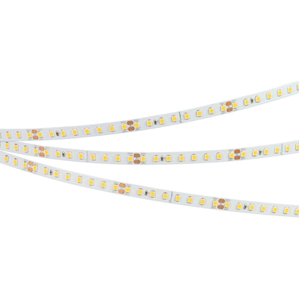 Светодиодная лента Arlight 9,6W/m 128LED/m 2835SMD холодный белый 5M RT-A128-8mm 24V White6000 038755