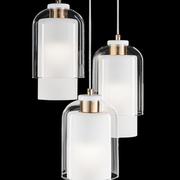 Подвесная люстра 33 Идеи PND105.03.01FG.001.WH-M16WT