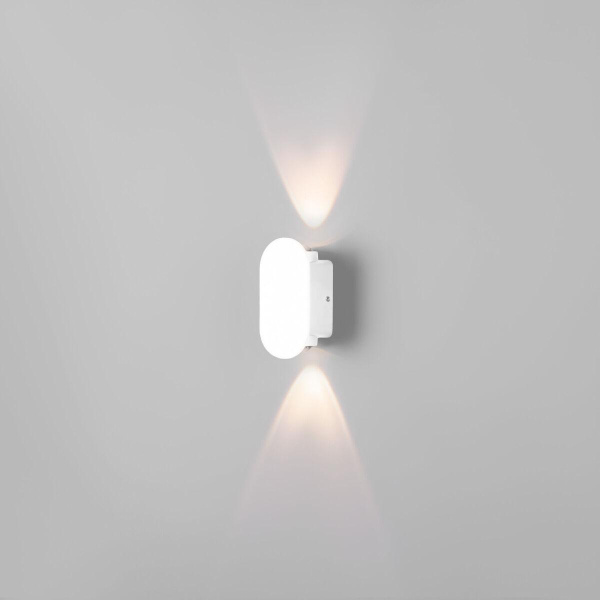 Уличный настенный светодиодный светильник Elektrostandard Mini Light 35153/D белый a060880