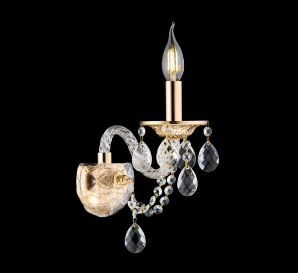Бра Veneto Luce B1677/1W FGD+BK (1/6)
