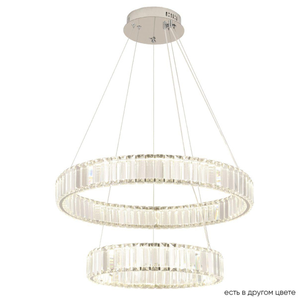 Подвесной светодиодный светильник Crystal Lux Musika SP100W Led Chrome