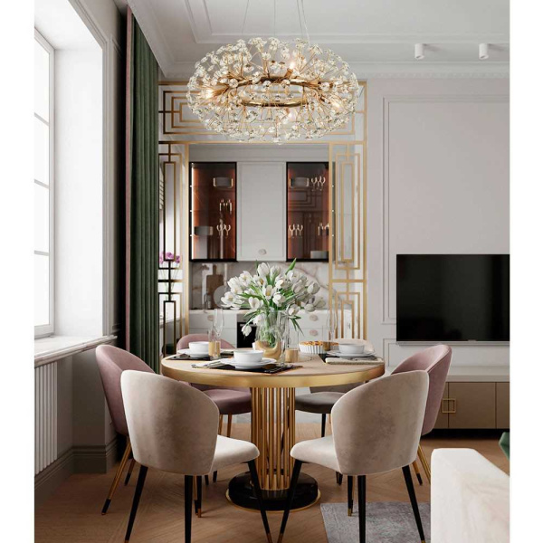 Подвесная люстра Modelux Modestyle MS.9029.12 GD