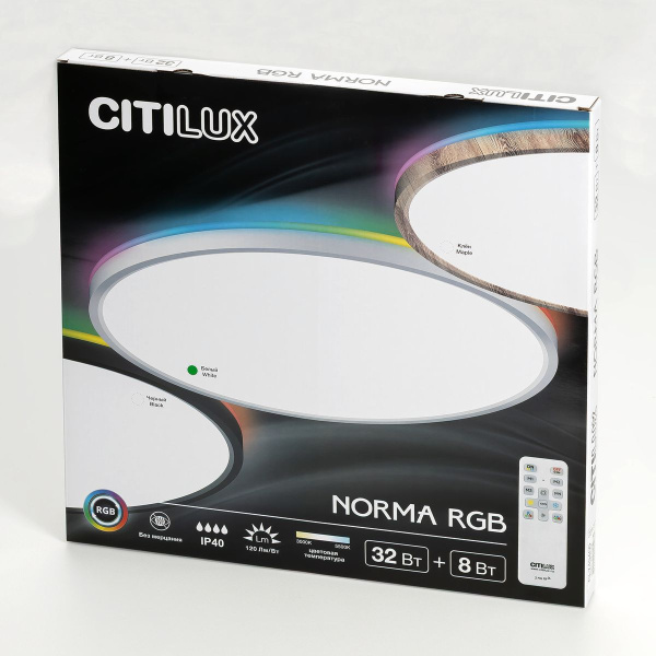 Потолочный светодиодный светильник Citilux Norma CL749400