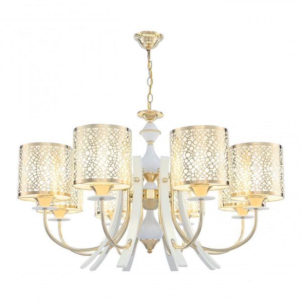 Подвесная люстра Arte Milano Florentia-6067 306067/8 Wh/Gd