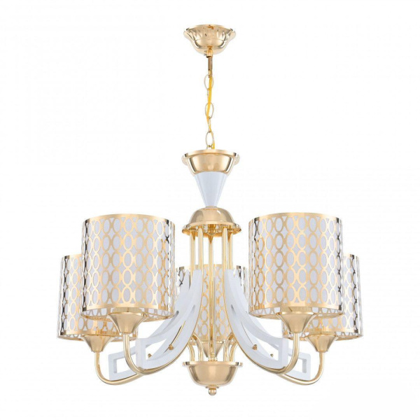 Подвесная люстра Arte Milano Florentia-3387 303387/5 Wh/Gd