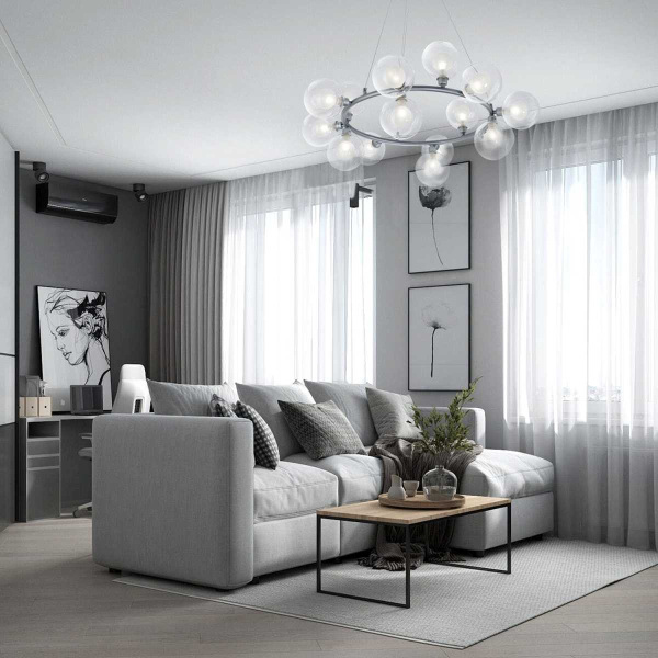 Подвесная люстра Modelux Modestyle MS.6030.15 SL