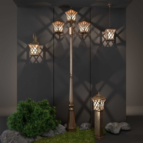 Уличный подвесной светильник Elektrostandard Cassiopeya a025297