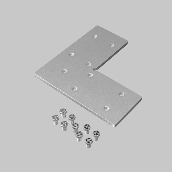 Соединитель угловой для накладного шинопровода Maytoni Technical Magnetic Gravity TRA010CL-21