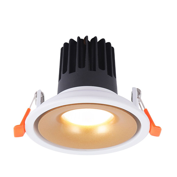 Встраиваемый светодиодный светильник Crystal Lux CLT 005C98 WH-GO 4000K