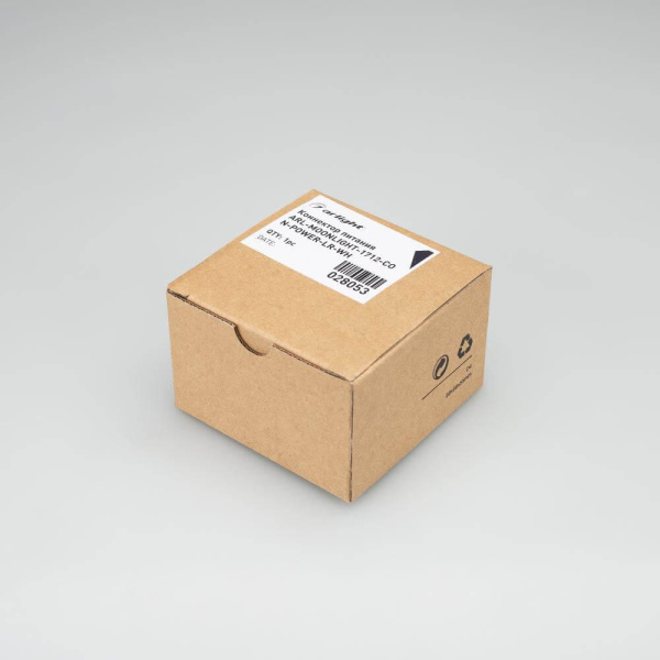 Коннектор питания Arlight ARL-Moonlight-1712-Con-Power-LR-WH 028053